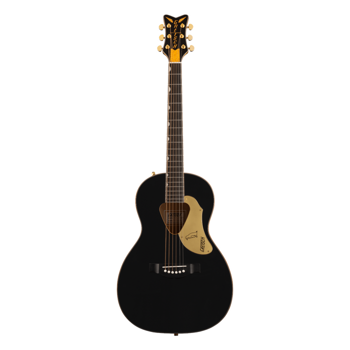 Guitarra Electroacústica Gretsch G5012E Rancher Penguin Parlor con mástil de caoba - Black