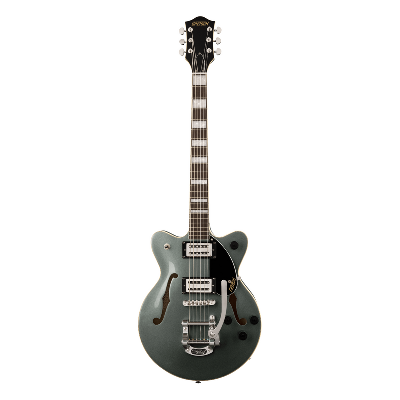 Guitarra Eléctrica Gretsch G2655T Streamliner Center Block Jr. Double-Cut con Bigsby con mástil de laurel - Sitrling Green