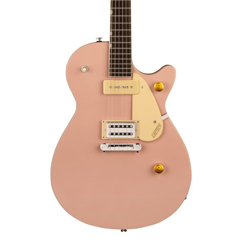 Guitarra Eléctrica Gretsch G2215-P90 Streamliner Junior Jet Club con mástil de laurel - Shell Pink
