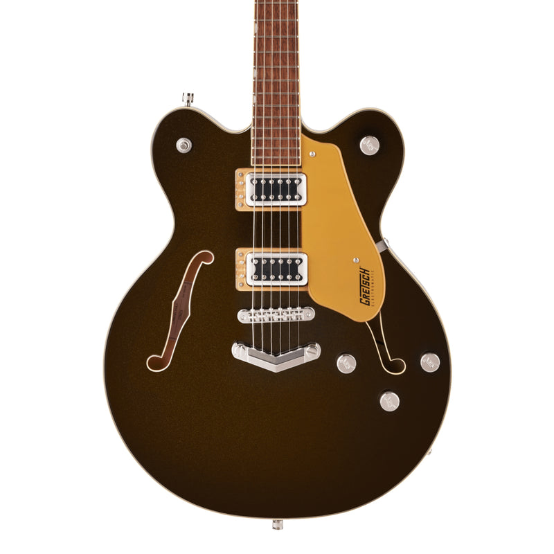 Guitarra Eléctrica Gretsch G5622 Electromatic® Center Block Double-Cut con puente V-Stoptail y diapasón de Laurel - Black Gold