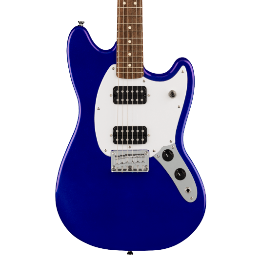 Guitarra Eléctrica Squier Bullet Mustang HH con mástil de laurel - Imperial Blue