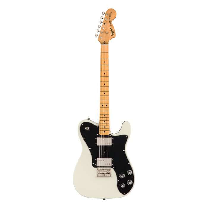 Guitarra Eléctrica Squier Classic Vibe 70's Telecaster Deluxe con mástil de arce - Olympic White