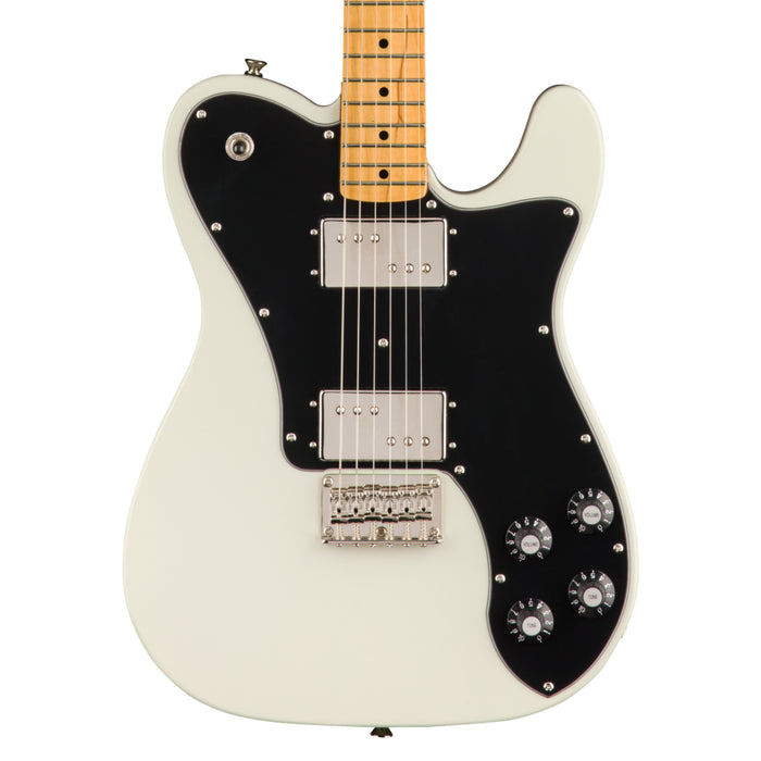 Guitarra Eléctrica Squier Classic Vibe 70's Telecaster Deluxe con mástil de arce - Olympic White