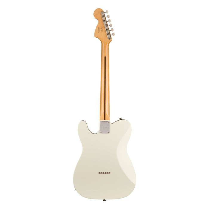 Guitarra Eléctrica Squier Classic Vibe 70's Telecaster Deluxe con mástil de arce - Olympic White