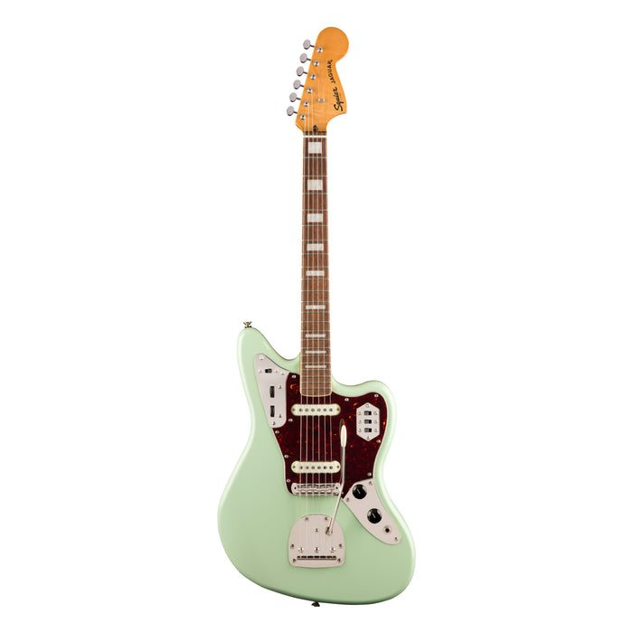 Guitarra Eléctrica Squier Classic Vibe 70's Jaguar con mástil de laurel - Surf Green