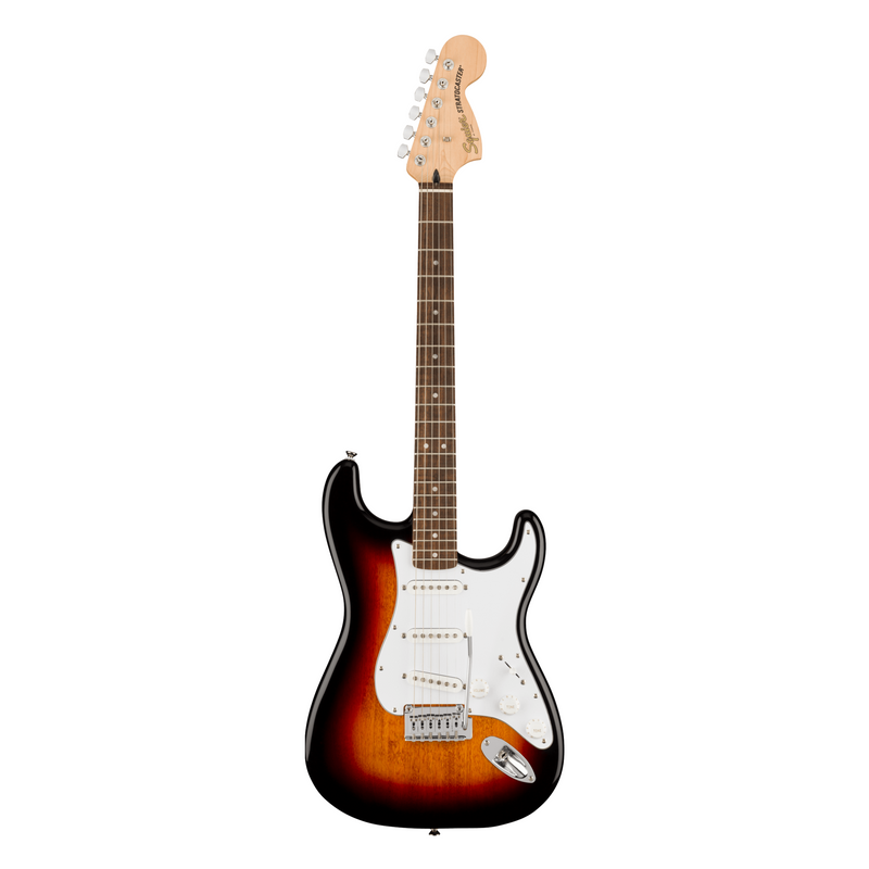 Guitarra Eléctrica Squier Affinity Series Stratocaster con mástil de Laurel - 3 Color Sunburst