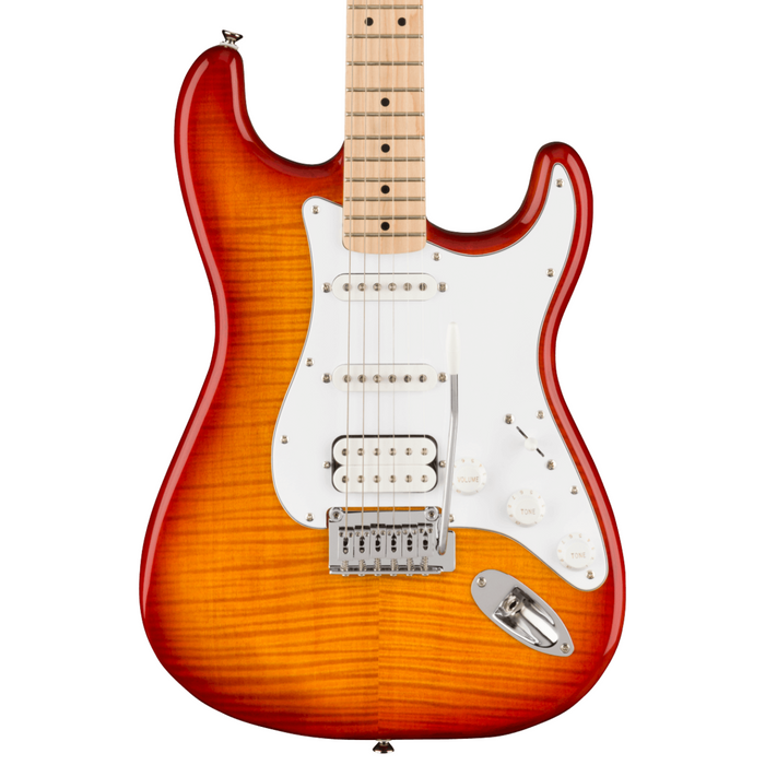 Guitarra Eléctrica Squier Affinity Series Stratocaster FMT HSS con mástil de maple - Sienna Sunburst