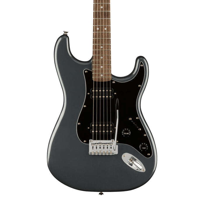 Guitarra Eléctrica Squier Affinity Series Stratocaster HH con mástil de laurel - Charcoal Frost Metallic