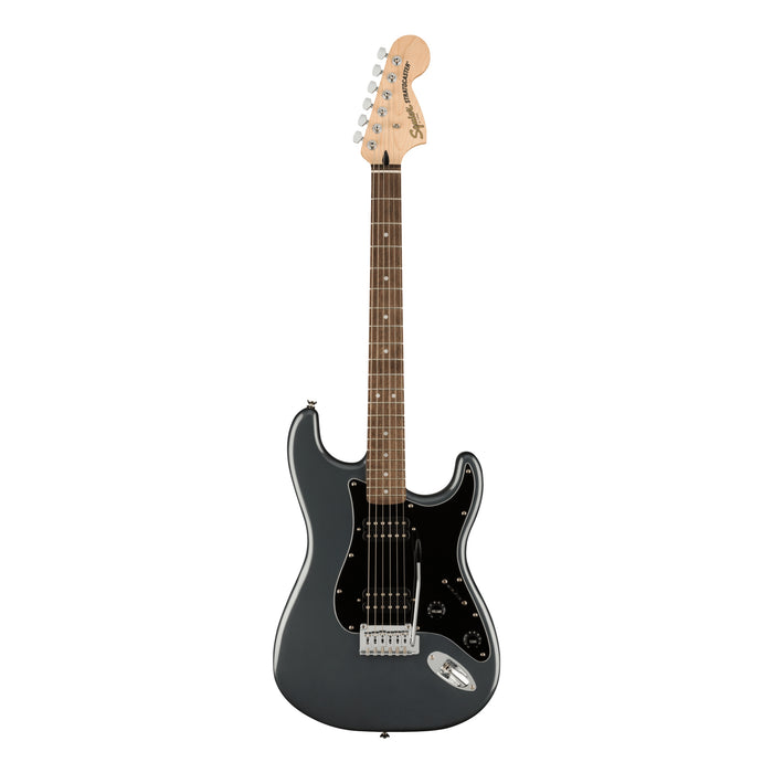 Guitarra Eléctrica Squier Affinity Series Stratocaster HH con mástil de laurel - Charcoal Frost Metallic