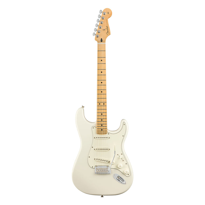 Guitarra Eléctrica Fender Player Stratocaster Mástil de Maple-Polar White