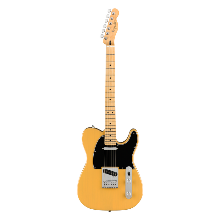 Guitarra Eléctrica Fender Player Telecaster con mástil de maple, Butterscotch Blonde