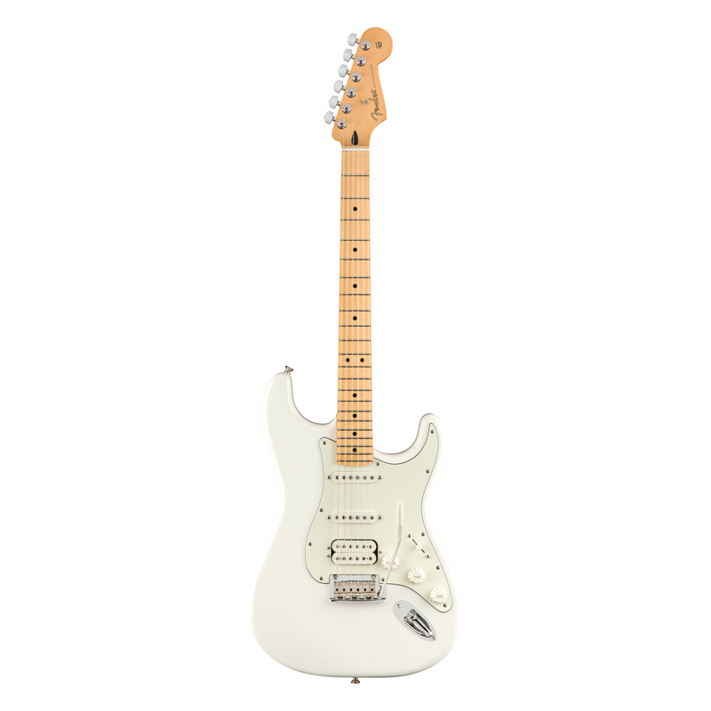Guitarra Eléctrica Fender Player Stratocaster HSS Mástil de Maple - Polar White