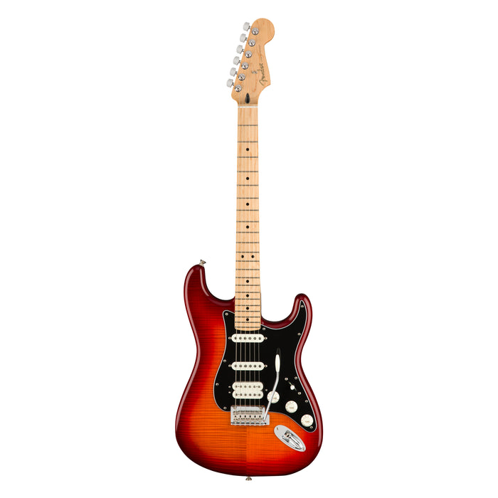 Guitarra Eléctrica Fender Player Stratocaster HSS Plus Top con mástil de maple - Aged Cherry Burst