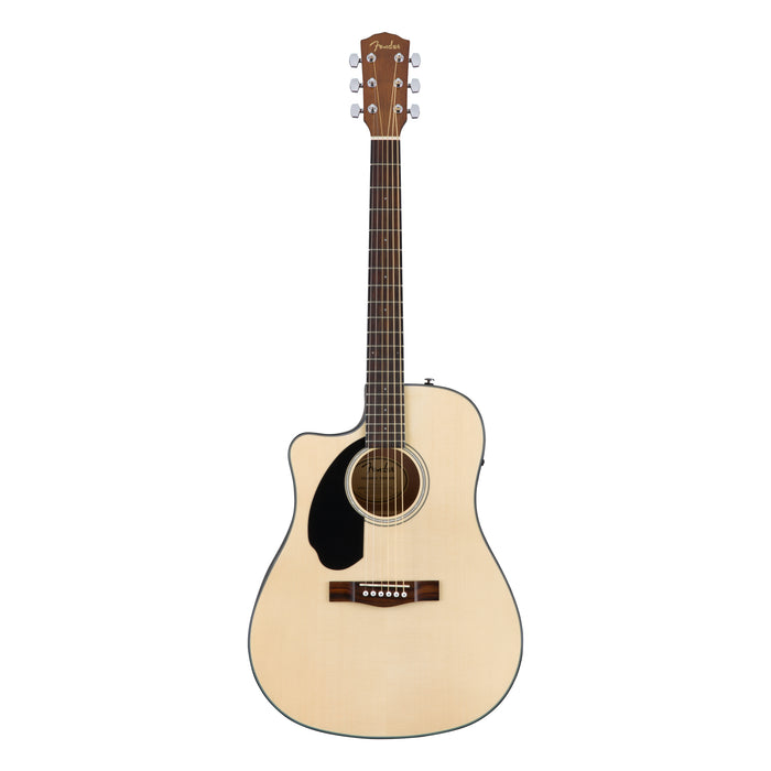 Guitarra Electroacústica Fender CD-60SCE Dread LH para Zurdo - Natural