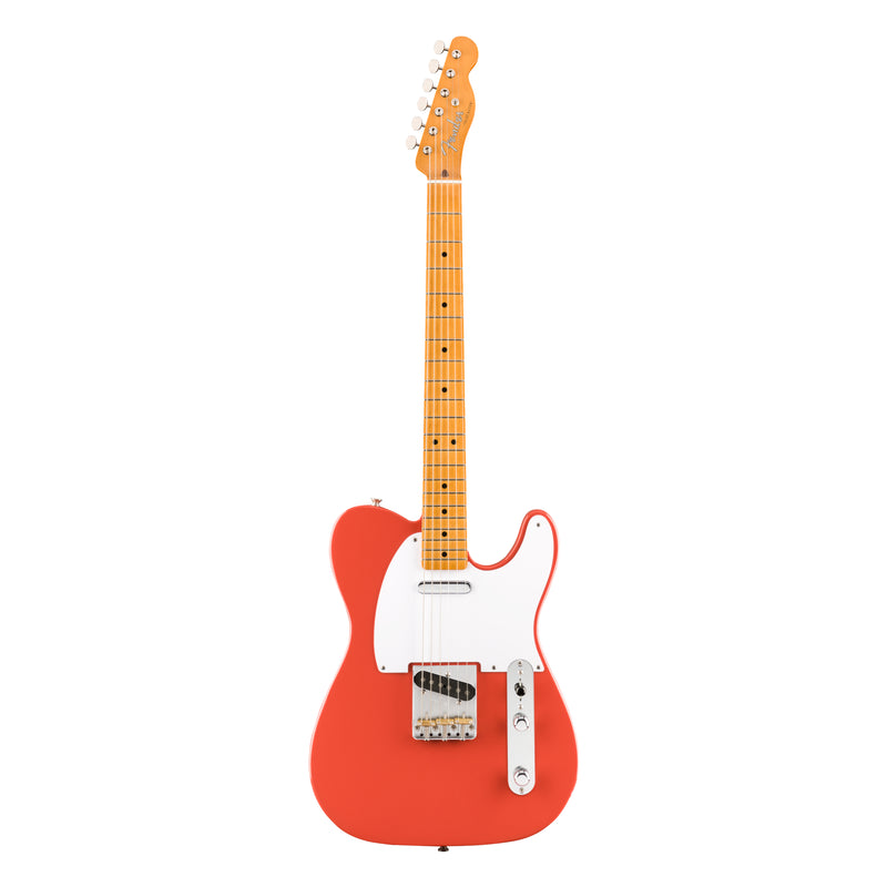 Guitarra Eléctrica Fender VinteraVintera® '50s Telecaster® con diapasón de Maple - Fiesta Red