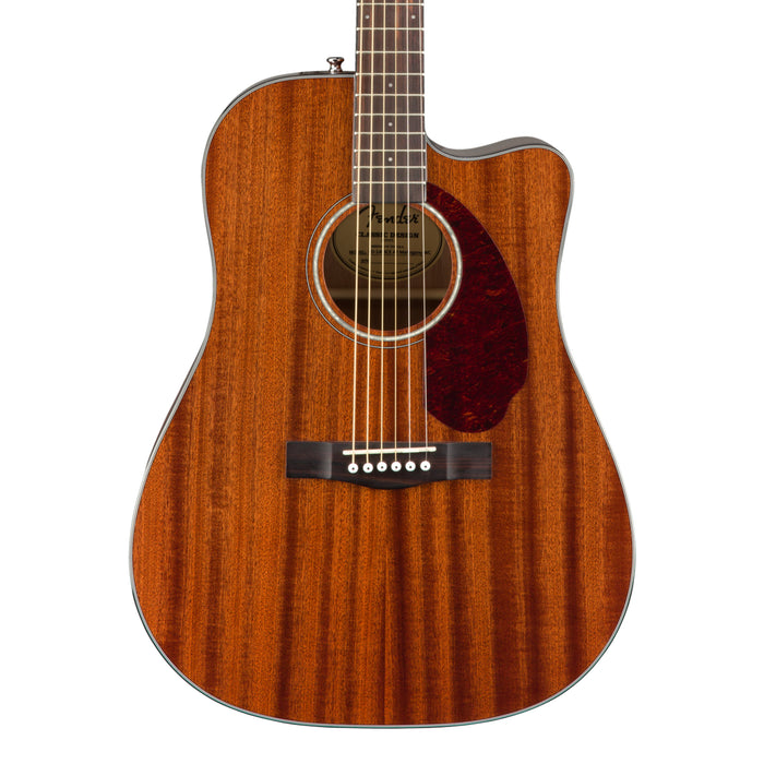 Guitarra Electroacústica Fender CD-140SCE Dreadnought All-Mahogany con mástil de nogal
