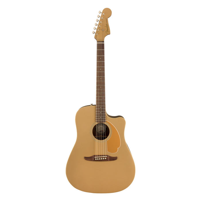 Guitarra Electroacústica Fender California Redondo Player Walnut -Bronze Satin