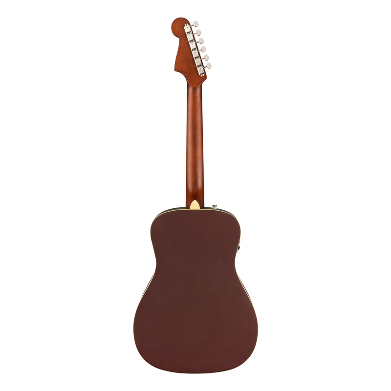 Guitarra Electroacústica Fender California Malibu Player Walnut -Burgundy Satin