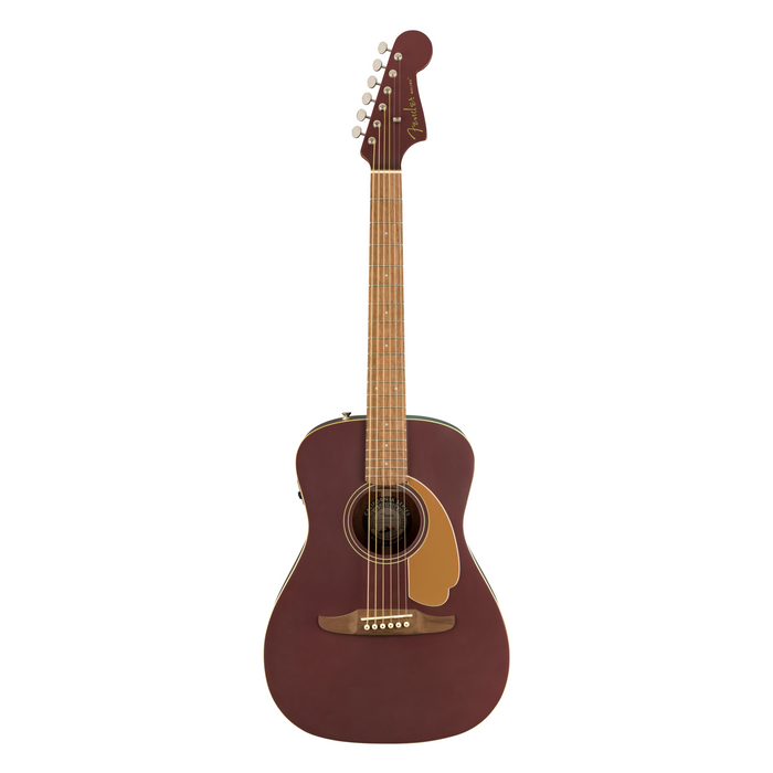 Guitarra Electroacústica Fender California Malibu Player Walnut -Burgundy Satin