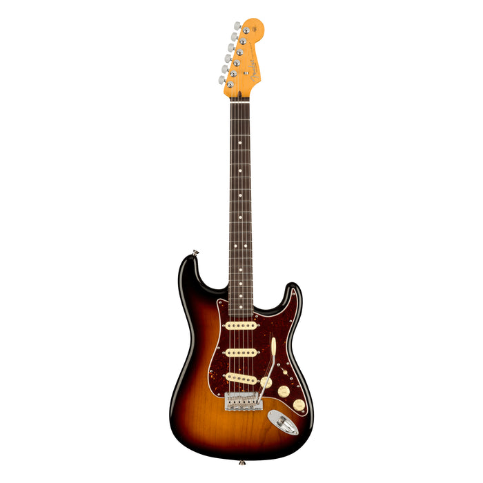 Guitarra Eléctrica Fender American Professional II Stratocaster con mástil de palo de rosa - 3-Color Sunburst