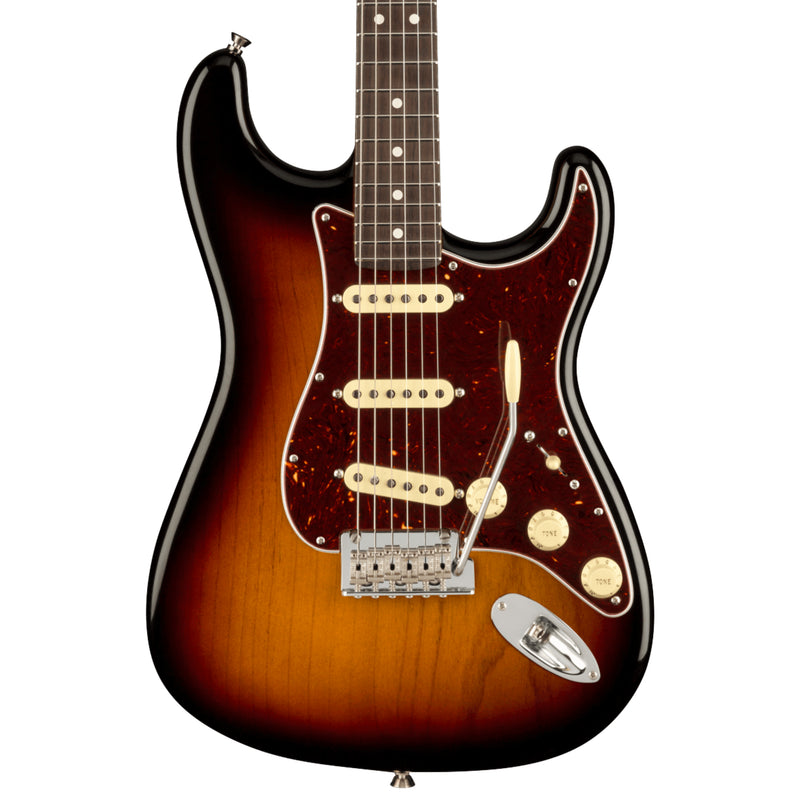 Guitarra Eléctrica Fender American Professional II Stratocaster con mástil de Palo de Rosa - 3 Color Sunburst