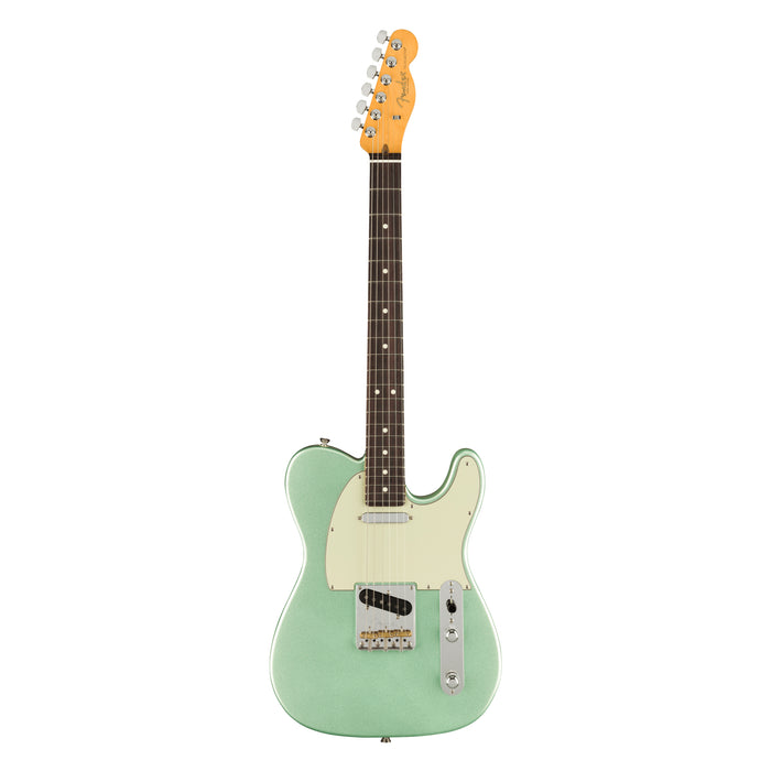 Guitarra Eléctrica Fender American Professional II Telecaster con mástil de palo de rosa - Mystic Surf Green