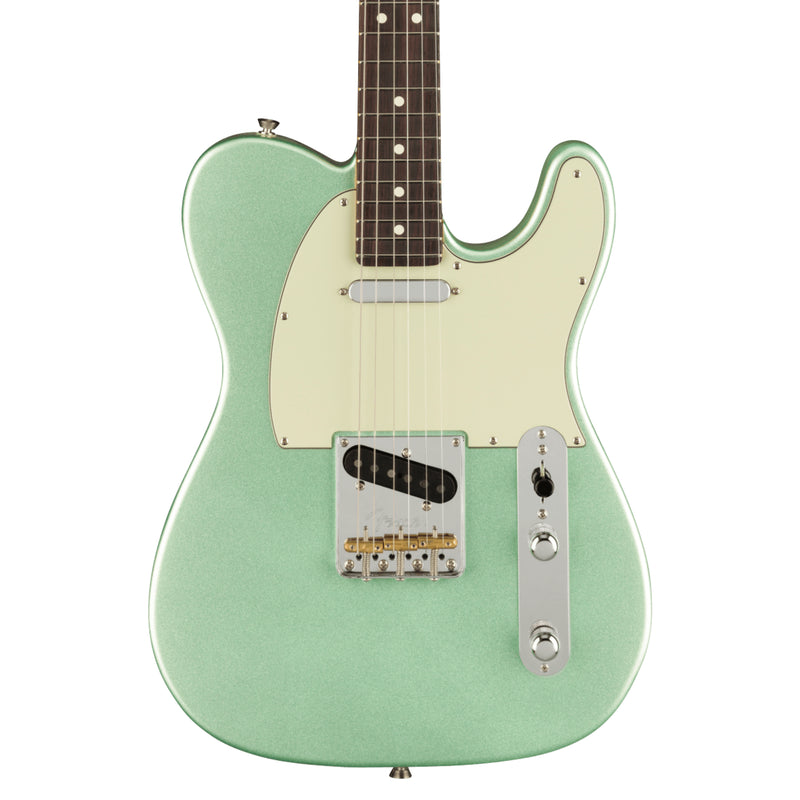 Guitarra Eléctrica Fender American Professional II Telecaster con mástil de palo de rosa - Mystic Surf Green