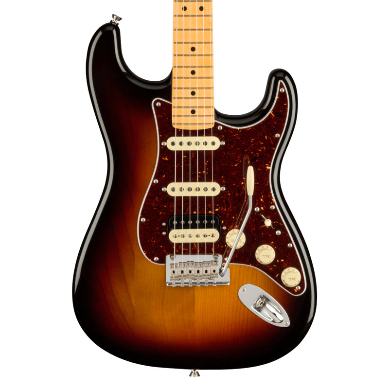 Guitarra Eléctrica Fender American Professional II Stratocaster® HSS con diapasón de Maple - 3 Color Sunburst
