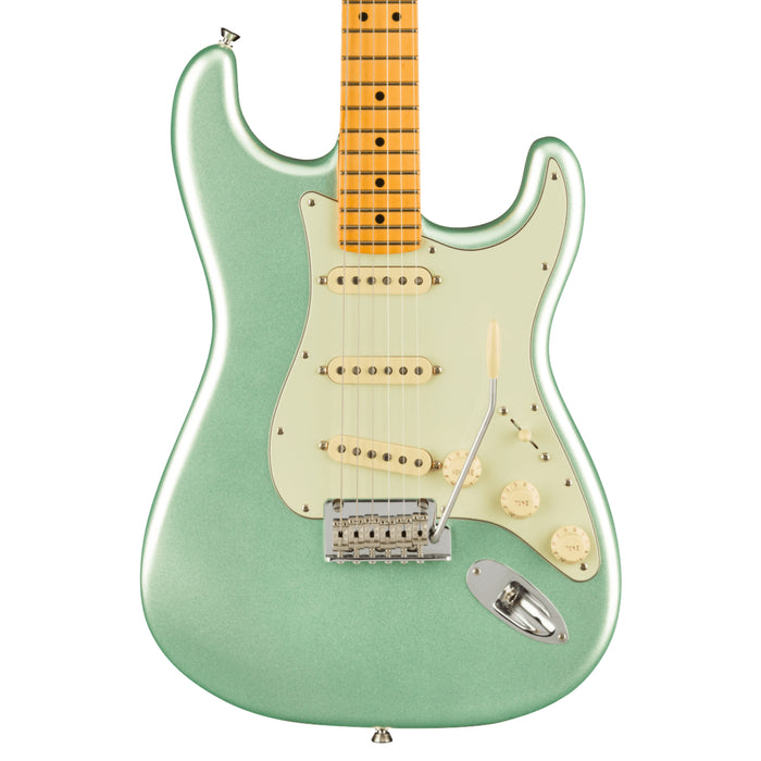 Guitarra Eléctrica Fender American Professional II Stratocaster con mástil de maple - Mystic Surf Green