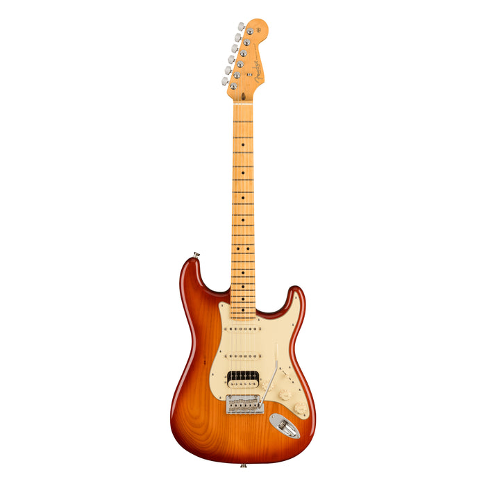 Guitarra Eléctrica Fender American Professional II Stratocaster HSS con mástil de maple - Sienna Sunburst