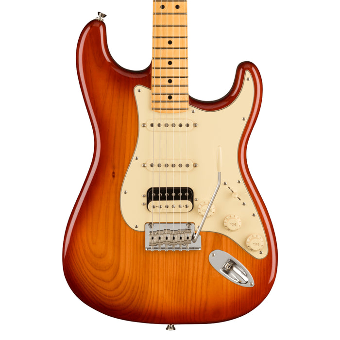 Guitarra Eléctrica Fender American Professional II Stratocaster HSS con mástil de maple - Sienna Sunburst