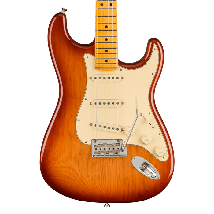 Guitarra Eléctrica Fender American Professional II Stratocaster con mástil de maple - Sienna Sunburst