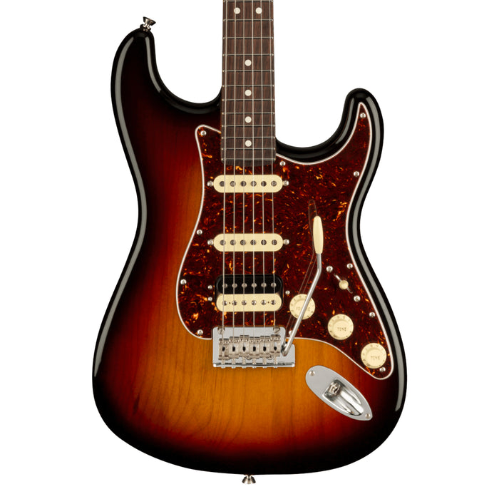 Guitarra Eléctrica Fender American Professional II Stratocaster HSS con mástil de palo de rosa - 3-Color Sunburst