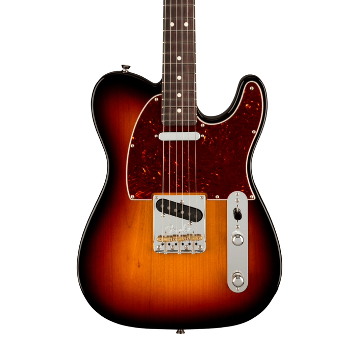 Guitarra Eléctrica Fender American Professional II Telecaster con mástil palo de rosa - 3-Color Sunburst