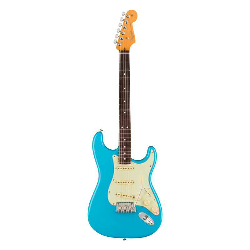 Guitarra Eléctrica Fender American Professional II Stratocaster® con diapasón de Palo de Rosa - Miami Blue