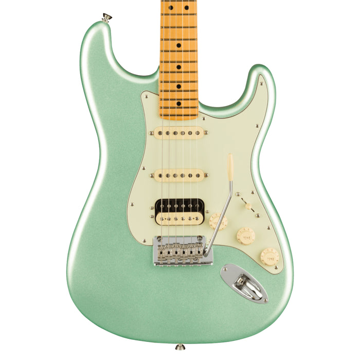 Guitarra Eléctrica Fender American Professional II Stratocaster HSS con mástil de maple - Mystic Surf Green
