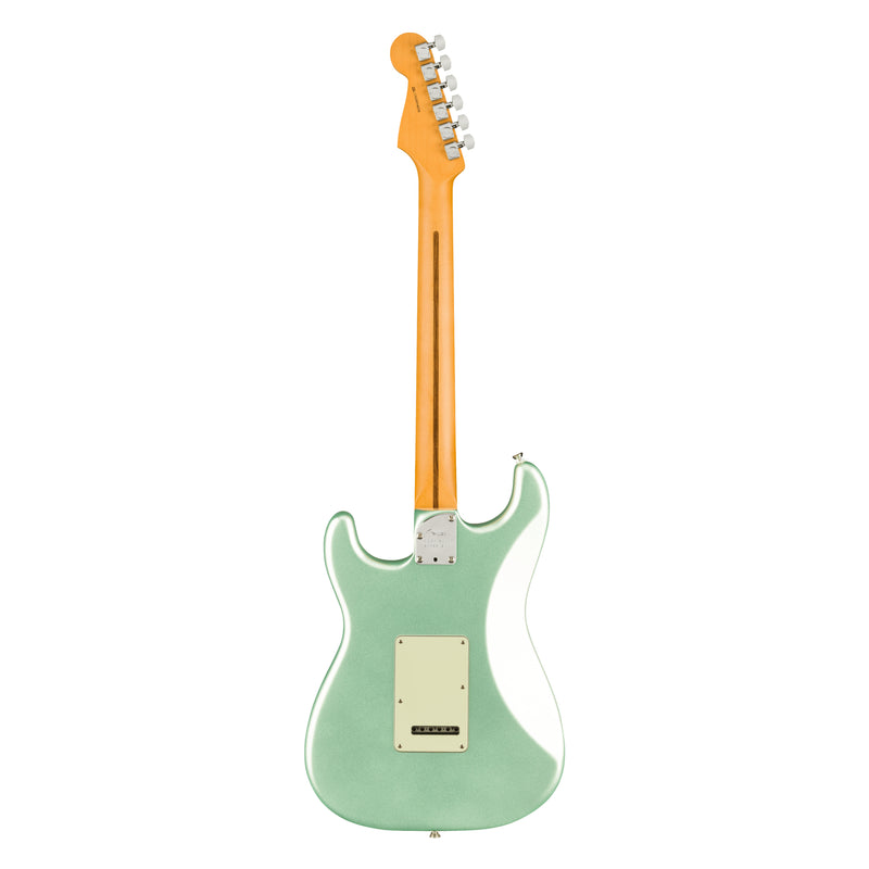 Guitarra Eléctrica Fender American Professional II Stratocaster con mástil de Palo Rosa - Mystic Surf Green