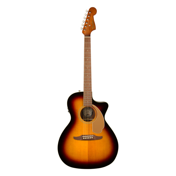 Guitarra Electroacústica Fender Newporter Player con mástil de nogal - Sunburst