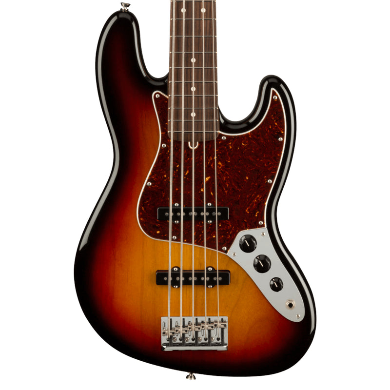 Bajo Eléctrico Fender American Professional II Jazz Bass® V con diapasón de Palo Rosa - 3 Color Sunburst