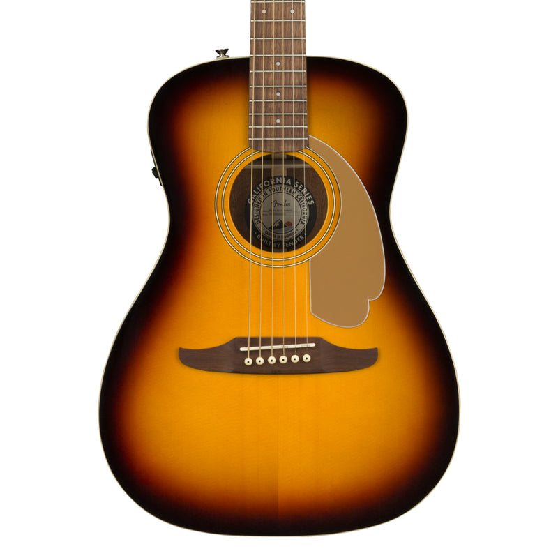 Guitarra Electroacústica Fender Malibu Player con mástil de nogal - Sunburst