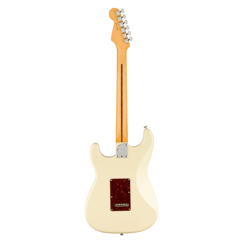 Guitarra Eléctrica Fender American Professional II Stratocaster HSS con mástil de Palo Rosa - Olympic White