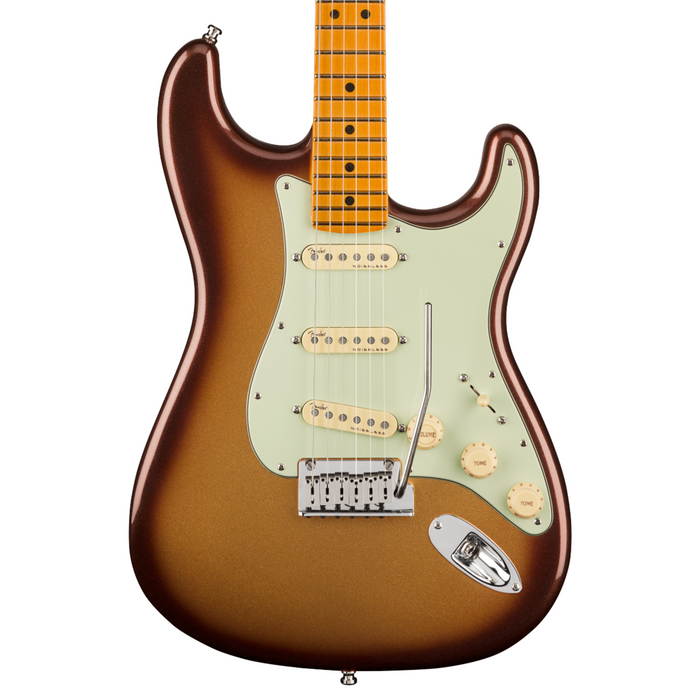 Guitarra Eléctrica Fender American Ultra Stratocaster con mástil de maple - Mocha Burst