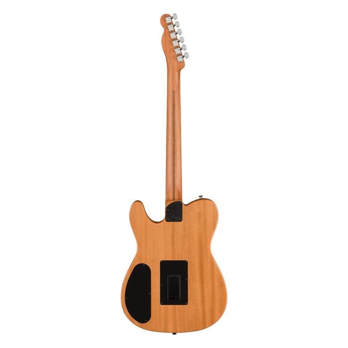 Guitarra Electroacústica Fender Acoustasonic Player Telecaster con mástil de palo de rosa - Brushed Black