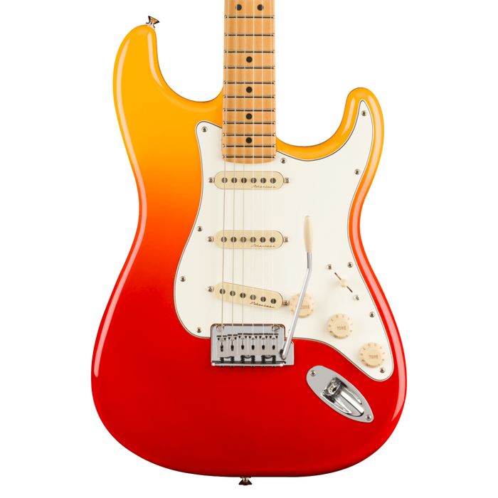 Guitarra Eléctrica Fender Player Plus Stratocaster con mástil de maple - Tequila Sunrise