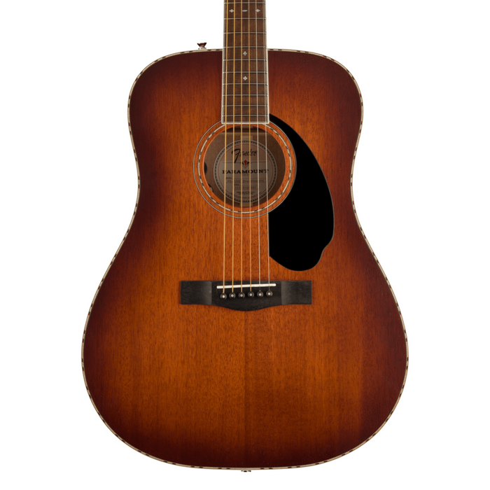 Guitarra Acústica Fender PD-220E Dreadnought con mástil de ovangkol - Aged Cognac Burst