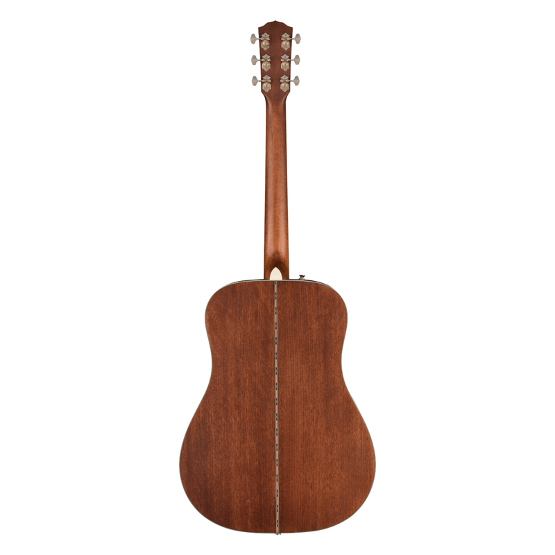 Guitarra Acústica Fender PD-220E Dreadnought con mástil de ovangkol - Aged Cognac Burst