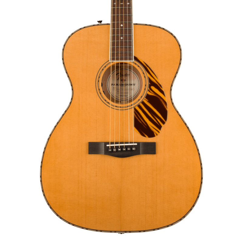 Guitarra Acústica Fender PO-220E Orchestra con mástil de ovangkol - Natural