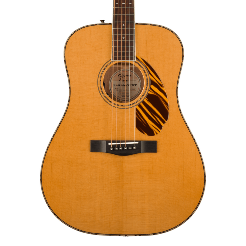 Guitarra Acústica Fender PD-220E Dreadnought con mástil de ovangkol - Natural