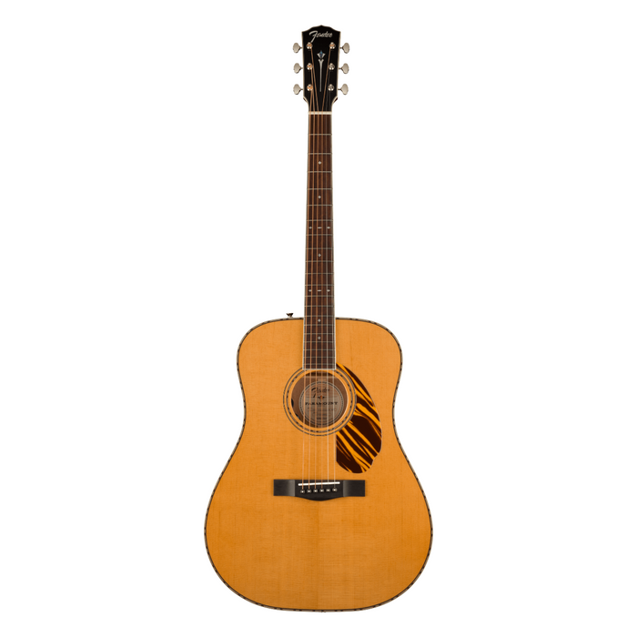 Guitarra Acústica Fender PD-220E Dreadnought con mástil de ovangkol - Natural