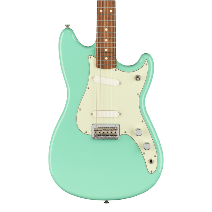 Guitarra Eléctrica Fender Player Duo Sonic con mástil de Pau Ferro - Sea Foam Green